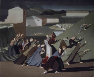 Winifred Knights, The Deluge, 1920, Oil on canvas, 152.29 x 183.5 cm, Tate: Purchased with assistance from the Friends of the Tate Gallery 1989. © Tate, London 2016. © The Estate of Winifred Knights