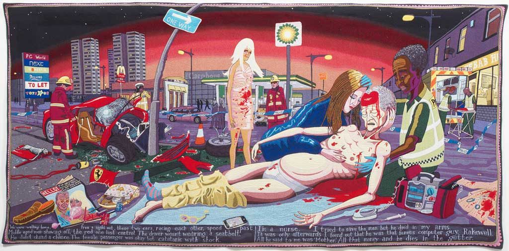 Lamentation All images Arts Council Collection, Southbank Centre London and British Council. Gift of the artist and Victoria Miro Gallery with the support of Channel 4 Television, The Art Fund and Sfumato Foundation with additional support from AlixPartners. (c) Grayson Perry. Photography (c) Stephen White 