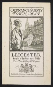 Ordinance Survey tourist maps cover proof from 1920s British Library
